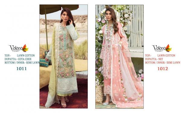 Volono Crimson Premium Lawn Collection 2 Designer Cotton Embroidery Pakistani Salwar 